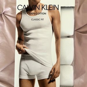 3 pack BRAND NEW men’s white white tanks